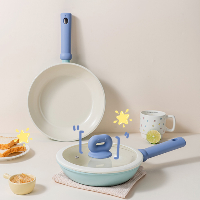 Ceramic flat-bottomed frying pan, steak pan, non-stick pan,HangYu Housewares ,Ceramic flat-bottomed frying pan, steak pan, non-stick pan
