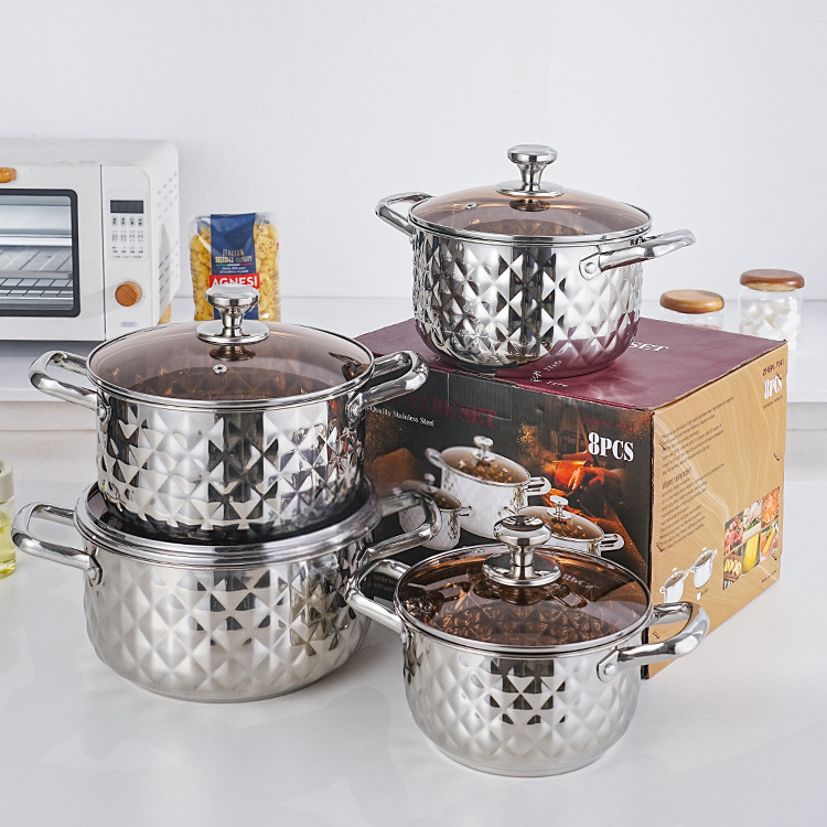 Stainless steel saucepan set,HangYu Housewares ,Stainless steel saucepan set