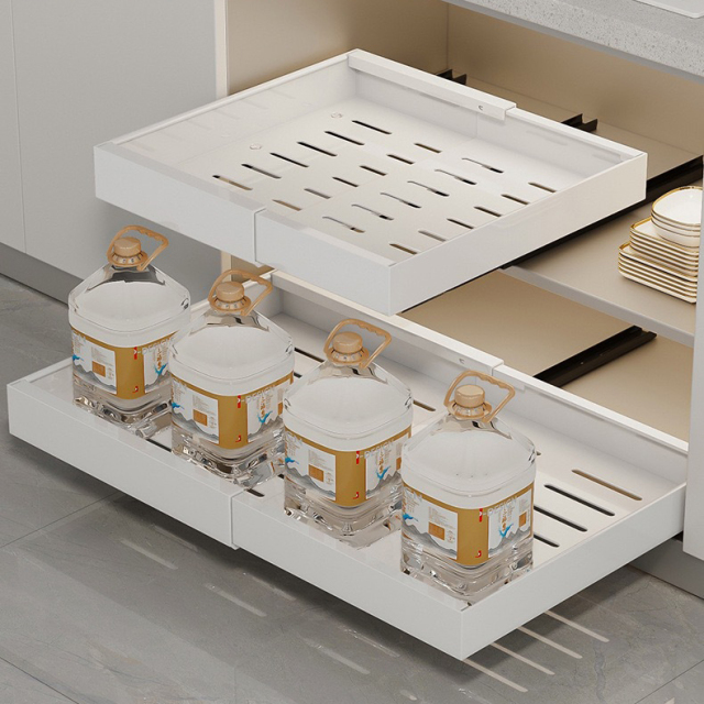 Kitchen retractable storage rack, pull-out baskets, seasoning cabinet, storage gadget, storage rack,HangYu Housewares ,Kitchen retractable storage rack, pull-out baskets, seasoning cabinet, storage gadget, storage rack