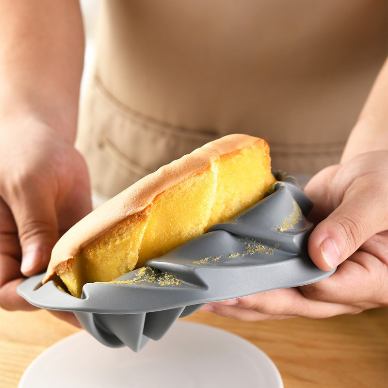 Silicone cake mold - easy to remove the cake, rectangular toast mold, suitable for household oven, silicone baking tray,HangYu Housewares ,Silicone cake mold - easy to remove the cake, rectangular toast mold, suitable for household oven, silicone baking tray