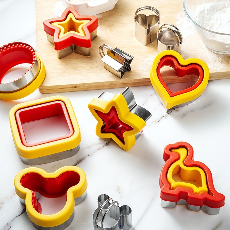 Sandwich cutting mold, sandwich filling bread mold, toast and biscuit mold, fruit and vegetable cutting knife, embossing mold set,HangYu Housewares ,Sandwich cutting mold, sandwich filling bread mold, toast and biscuit mold, fruit and vegetable cutting knife, embossing mold set