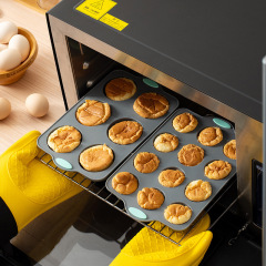 Silicone muffin cake mold - Round cake mold that doesn't stick to the cake baking pan,HangYu Housewares ,Silicone muffin cake mold - Round cake mold that doesn't stick to the cake baking pan