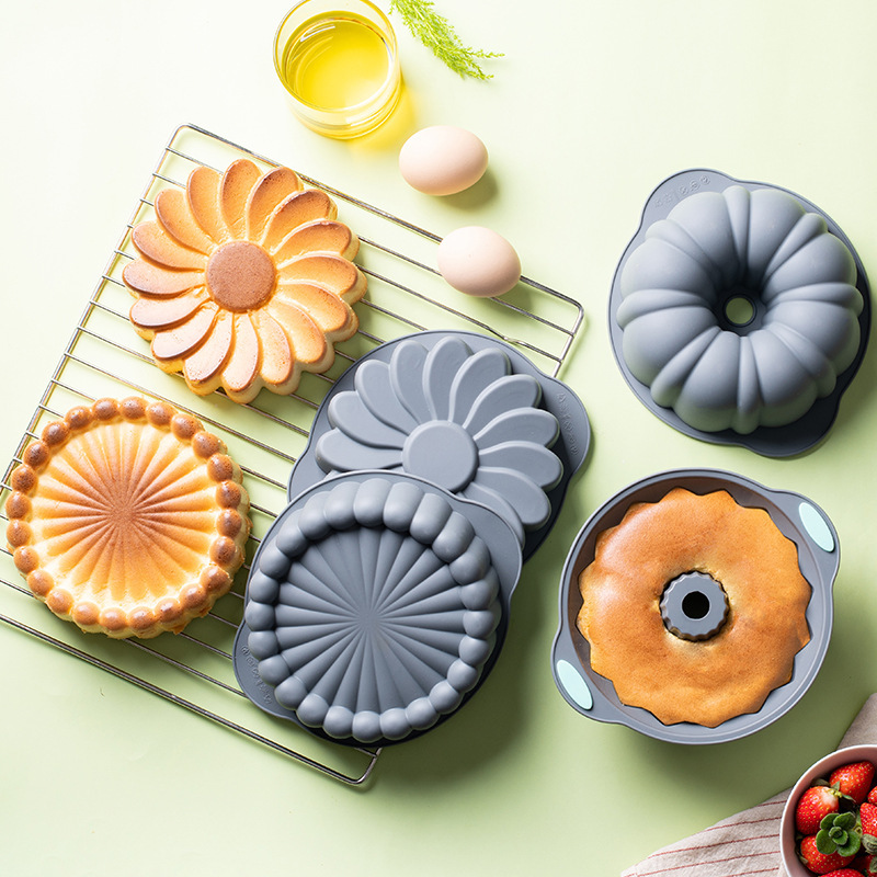 Silicone cake mold kitchen baking mousse cake mold,HangYu Housewares ,Silicone cake mold kitchen baking mousse cake mold