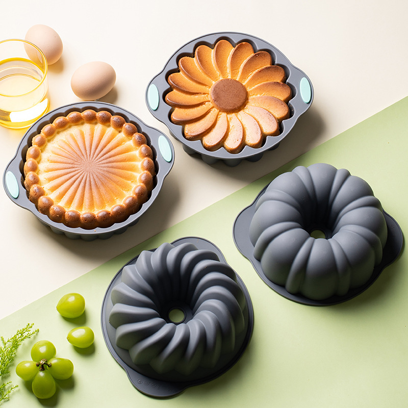 Silicone cake mold kitchen baking mousse cake mold,HangYu Housewares ,Silicone cake mold kitchen baking mousse cake mold