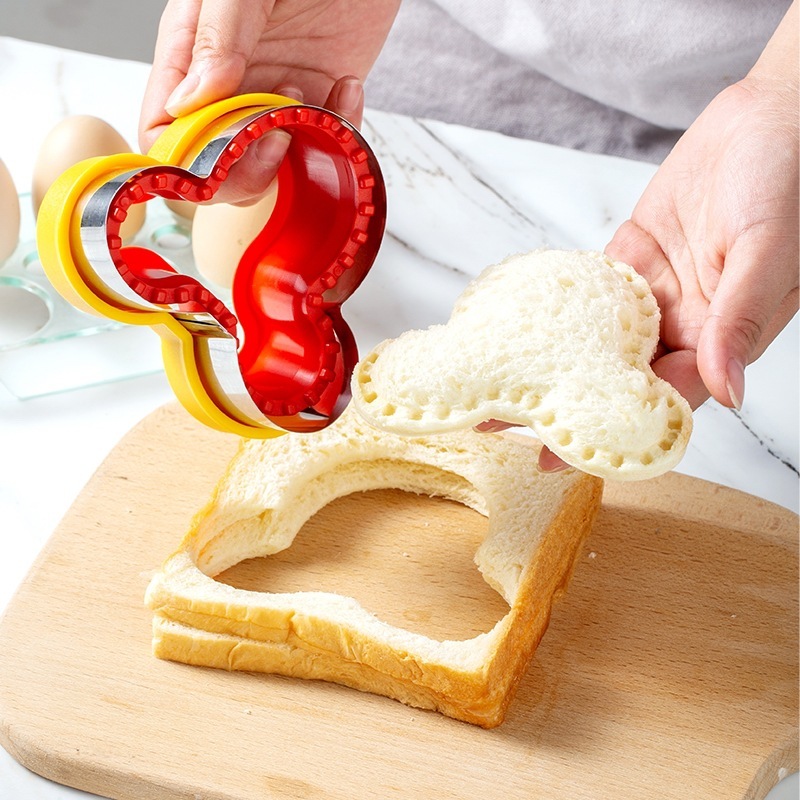 Sandwich cutting mold, sandwich filling bread mold, toast and biscuit mold, fruit and vegetable cutting knife, embossing mold set,HangYu Housewares ,Sandwich cutting mold, sandwich filling bread mold, toast and biscuit mold, fruit and vegetable cutting knife, embossing mold set