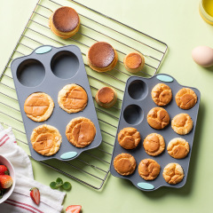 Silicone muffin cake mold - Round cake mold that doesn't stick to the cake baking pan,HangYu Housewares ,Silicone muffin cake mold - Round cake mold that doesn't stick to the cake baking pan