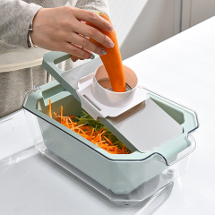 Multifunctional Stainless Steel Vegetable Chopper with Large Capacity Drain Basket, Ideal for Home Use – Potato Shredder, Radish Shredder, and Ultimate Vegetable Slicer,HangYu Housewares ,Multifunctional Stainless Steel Vegetable Chopper with Large Capacity Drain Basket, Ideal for Home Use – Potato Shredder, Radish Shredder, and Ultimate Vegetable Slicer