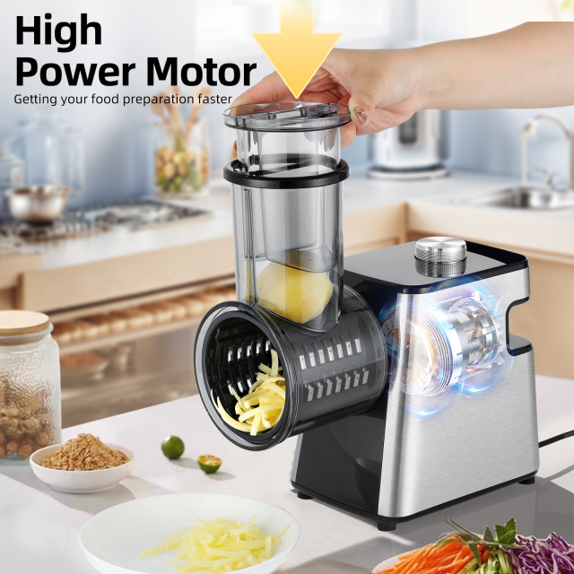 Electric Vegetable Chopper, Kitchen Multifunctional Automatic Potato Slicer and Shredder,HangYu Housewares ,Electric Vegetable Chopper, Kitchen Multifunctional Automatic Potato Slicer and Shredder