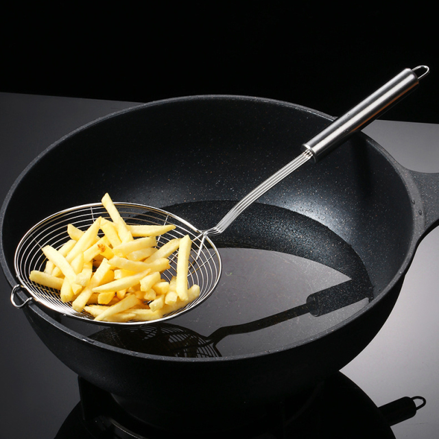 Stainless steel thickened colander,HangYu Housewares ,Stainless steel thickened colander