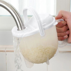 Automatic hand-free rice washing device with water drainage and rinsing function for cleaning rice,HangYu Housewares ,Automatic hand-free rice washing device with water drainage and rinsing function for cleaning rice
