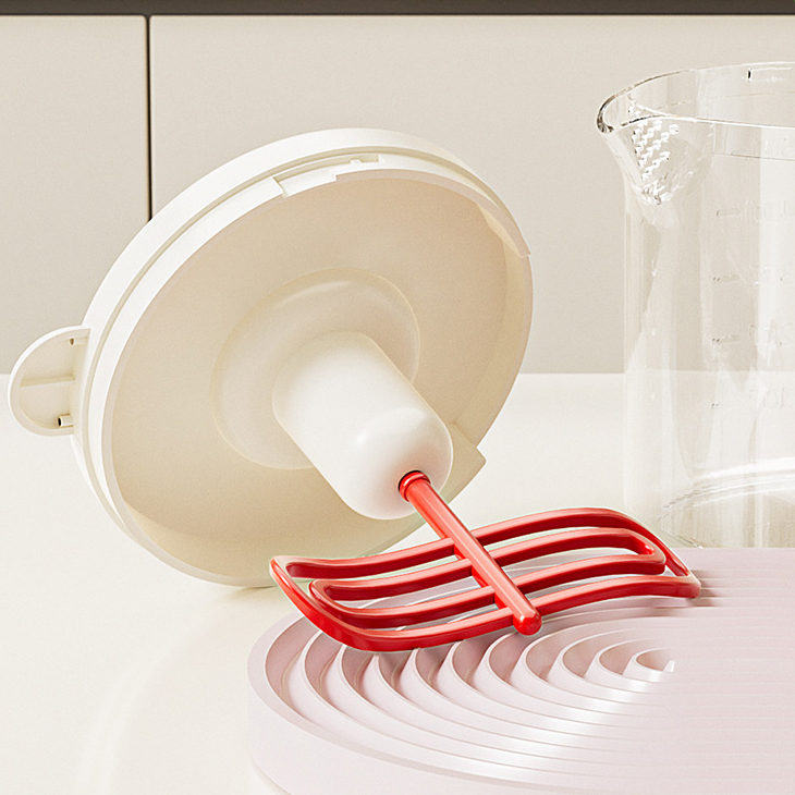Press-type filter egg beater with measuring stirrer, a multifunctional egg cup tool,HangYu Housewares ,Press-type filter egg beater with measuring stirrer, a multifunctional egg cup tool