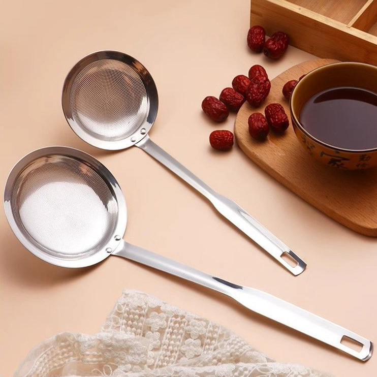 Stainless steel encrypted filter spoon for removing foam,HangYu Housewares ,Stainless steel encrypted filter spoon for removing foam