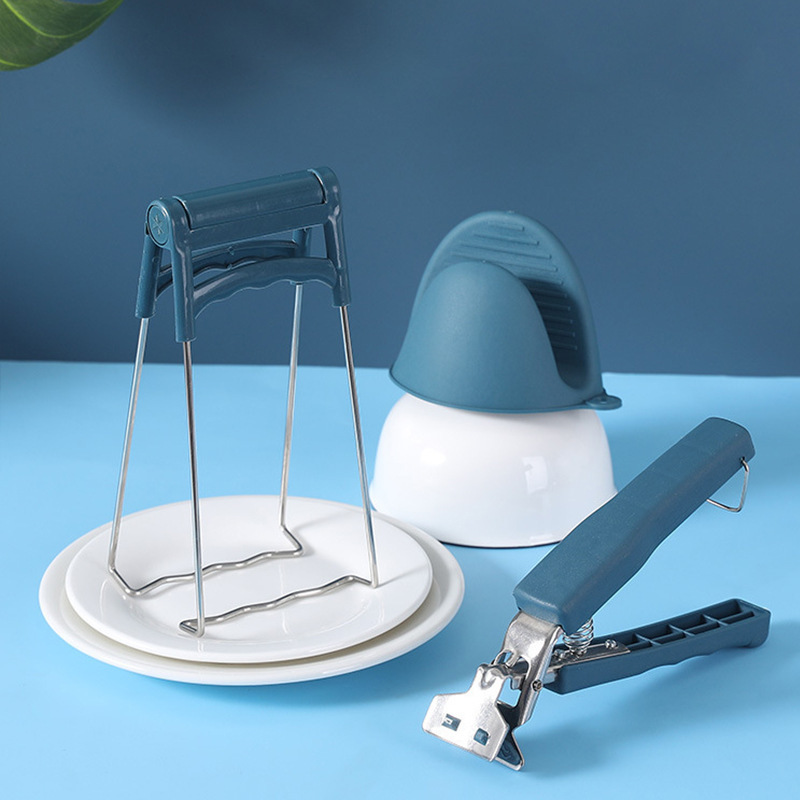 Anti-scald set, bowl holder, anti-slip clamp, anti-scald gloves,HangYu Housewares ,Anti-scald set, bowl holder, anti-slip clamp, anti-scald gloves