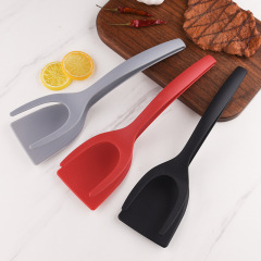 Multi-functional nylon frying spatula - combines food holder and food clamp in one. Suitable for frying fish, clamping steaks, holding bread, and outdoor barbecue meat,HangYu Housewares ,Multi-functional nylon frying spatula - combines food holder and food clamp in one. Suitable for frying fish, clamping steaks, holding bread, and outdoor barbecue meat