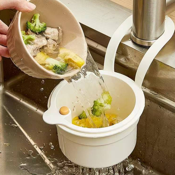 Wall-mounted sink draining basket,HangYu Housewares ,Wall-mounted sink draining basket