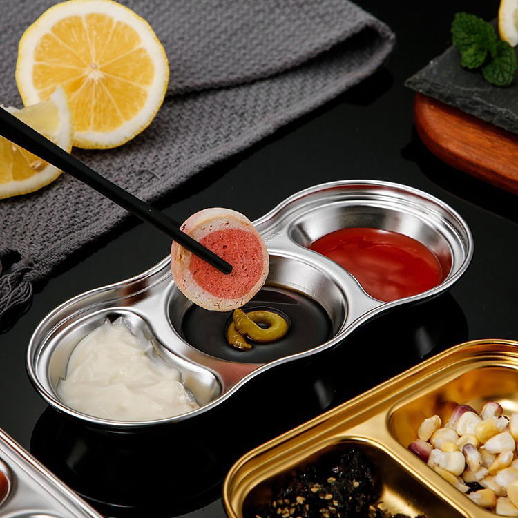 Stainless steel seasoning plate, dipping dish, various sizes,HangYu Housewares ,Stainless steel seasoning plate, dipping dish, various sizes
