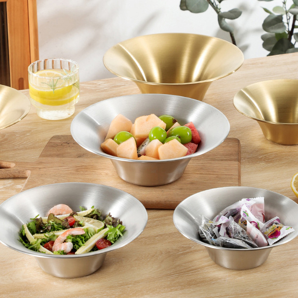 Stainless steel salad bowl,HangYu Housewares ,Stainless steel salad bowl