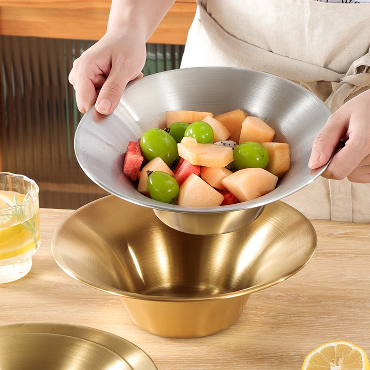 Stainless steel salad bowl,HangYu Housewares ,Stainless steel salad bowl