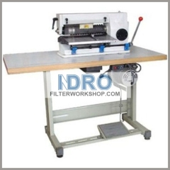 filter bag snap band strip cutting machine