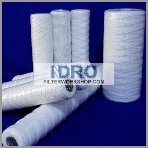 String wound filter cartridges making machine