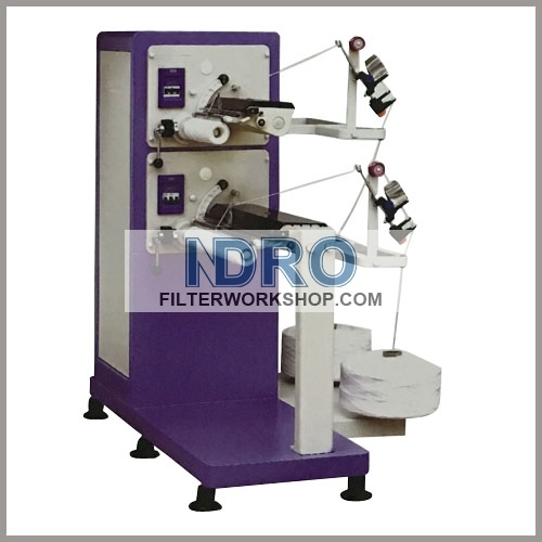 String wound filter cartridges making machine
