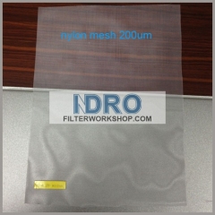 200 micron monofilament nylon mesh/NMO mesh