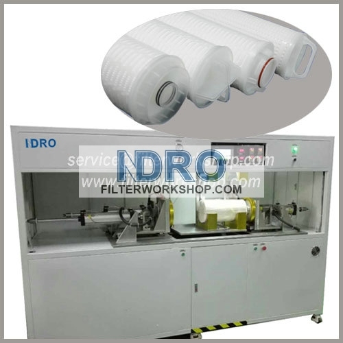 High flow pleated filter cartridge welders/welding machines/equipment/production line
