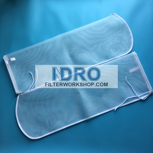 monofilament nylon mesh(NMO) drawstring filter bags