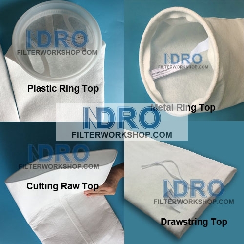 100 micron (µm) Polyester(PE) Felt Filter Bags