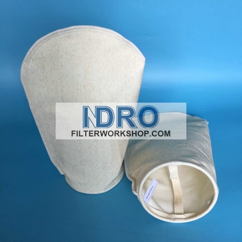 1-15 micron(µm) Aramid Nomex Felt Filter Bags Socks