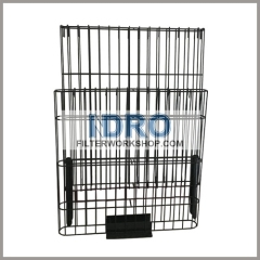 Flat-Envelope Dust Collector Filter Bag Cages