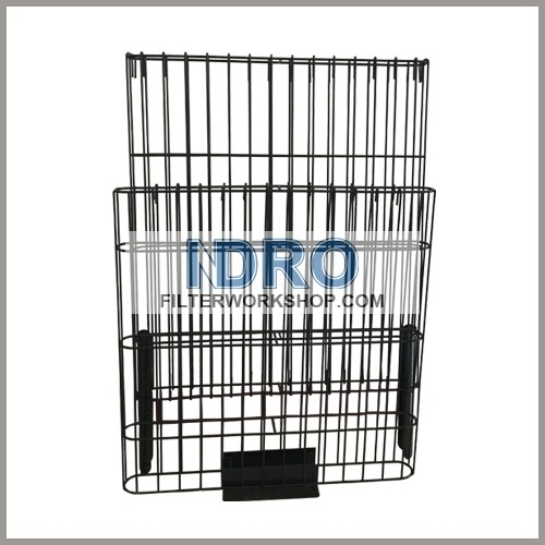 Flat-Envelope Dust Collector Filter Bag Cages