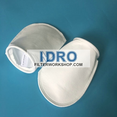 Stitched Polypropylene(PP)/Polyester(PE) felt filter bag