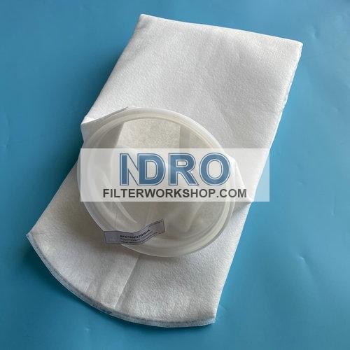 100 micron (µm) Polypropylene(PP) Felt Filter Bags