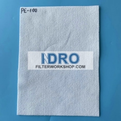 100 micron PE polyester filter felt