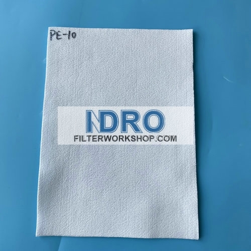 10 micron PE polyester filter felt