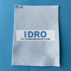 25 micron PE polyester filter felt