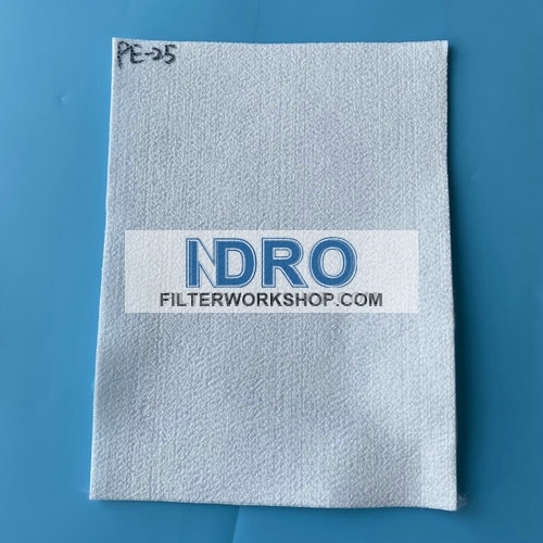 25 micron PE polyester filter felt