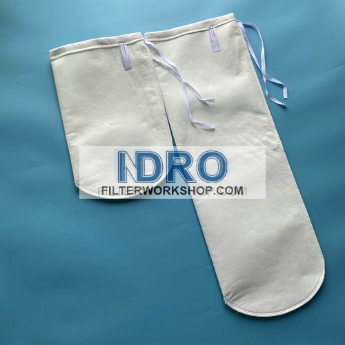 polypropylene(PP)/polyester(PE) felt drawstring filter bags