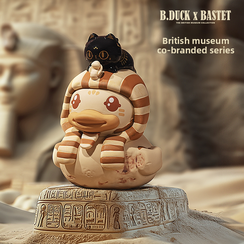 B Duck The British Museum PVC Play Blind Box New Hand Desktop Doll Ornaments Birthday Gifts