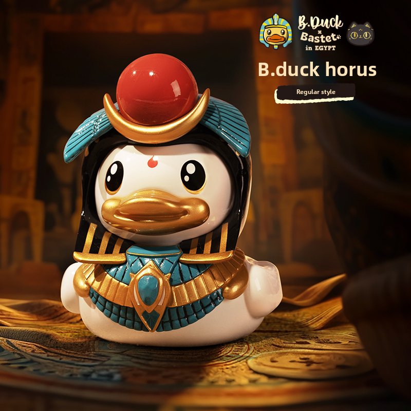 B Duck The British Museum PVC Play Blind Box New Hand Desktop Doll Ornaments Birthday Gifts