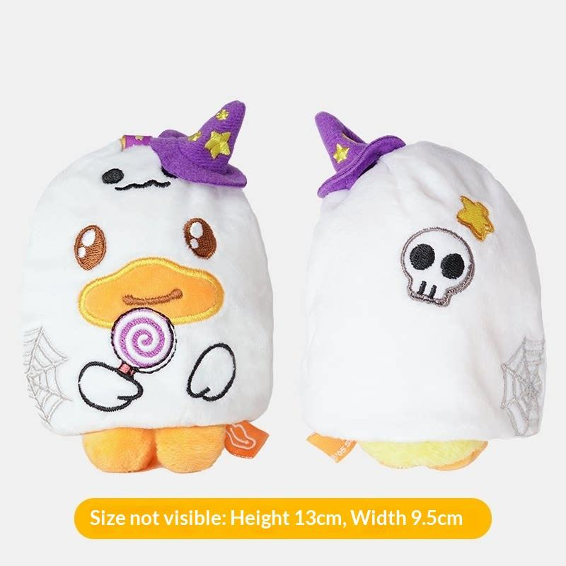 B Duck Halloween Series Trendy Playful Short Plush KeychainToy
