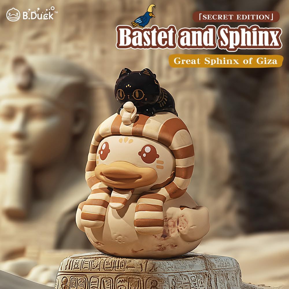 B Duck The British Museum PVC Play Blind Box New Hand Desktop Doll Ornaments Birthday Gifts