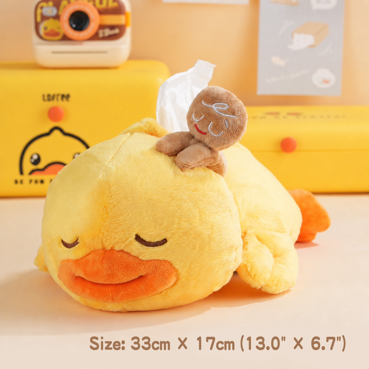 B.Duck Cookie Man Kingdom Collaboration Series Tissue Box