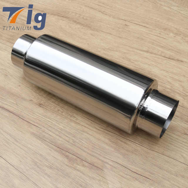 Titanium Universal Mufflers with Exhaust Tip 3inch inlet