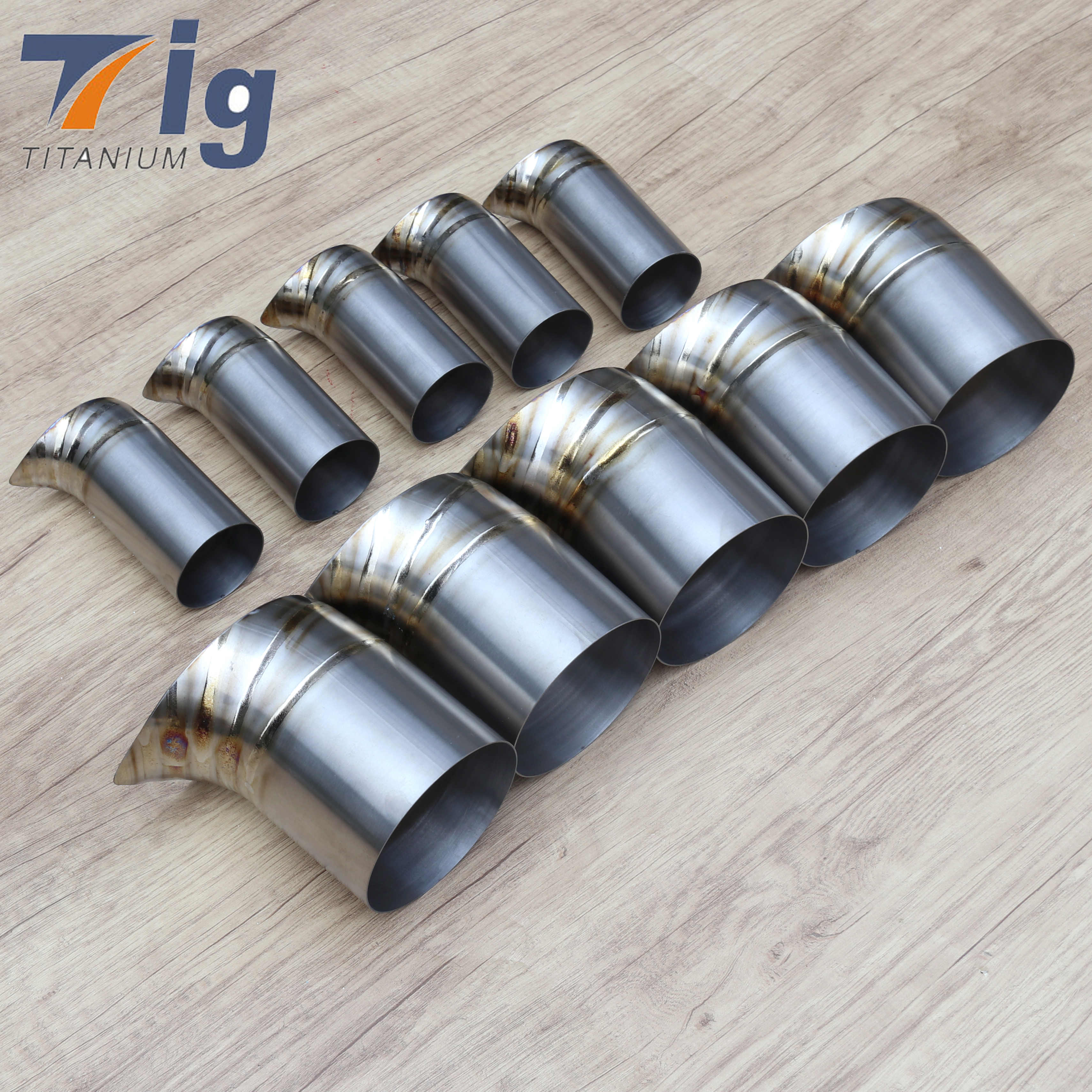 Universal Titanium 3" TearDrop Exhaust Tip