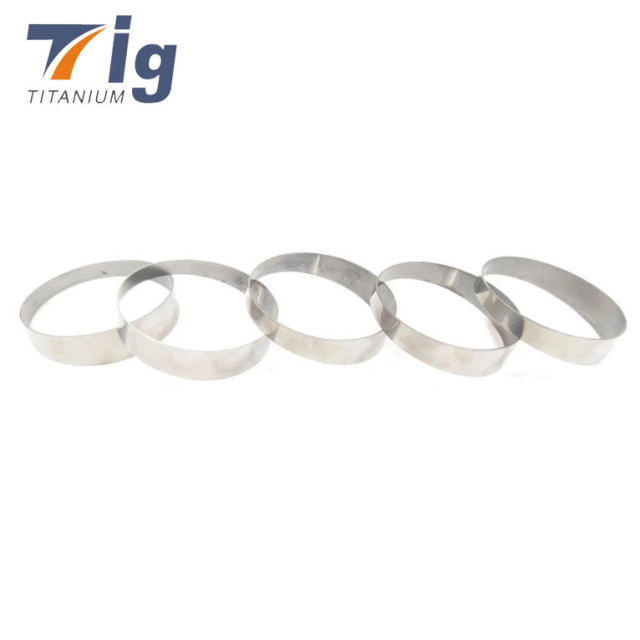 3" Pie Cuts 1D Radius (6pcs for 90* bend) 1.0mm Titanium