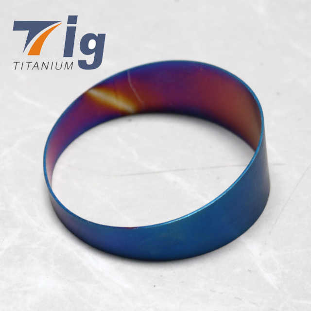 1.75" 3" 4" 1.0mm Pie Cuts 1D Radius Blue Colored (6pcs for 90* bend) Titanium