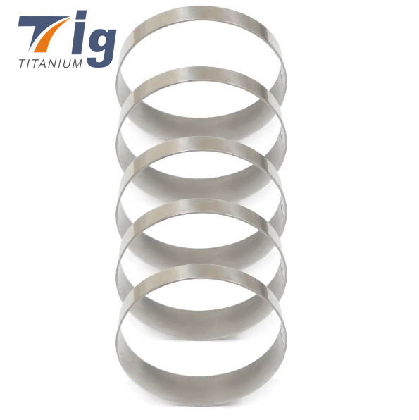 1.75" 1.875" 2" 2.25" 3" 3.5" 4" thickness 1.0mm Pie Cuts 1D Radius (6pcs for 90* bend) Titanium