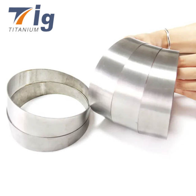 Titanium 1.75" 1.875" 2" 2.25" 3" 3.5" 4" 1.0mm Pie Cuts Brushed finish 1D Bend 5 pieces to make 45* bend